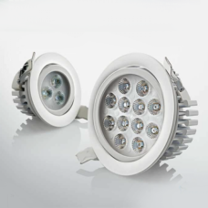LED Down Light with Clear Lens 6" - 12 Watt